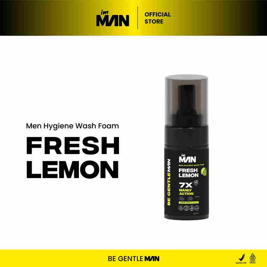 IM MAN - Aromatic Men Hygiene Wash Foam Fresh Lemon 100 ml