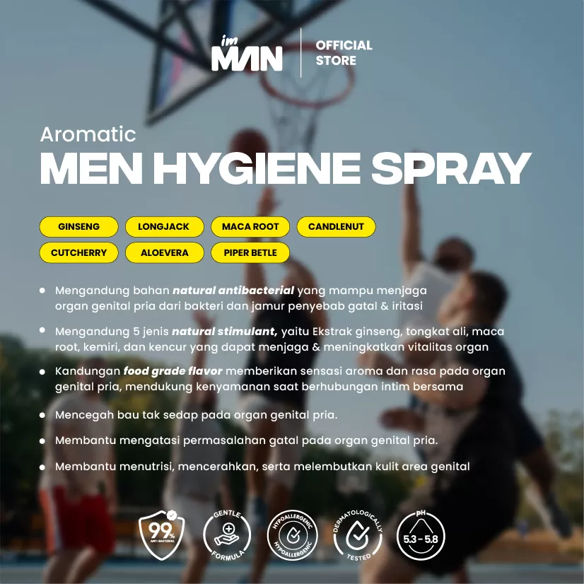 IM MAN - Aromatic Men Hygiene Spray Creamy Latte 23 ml